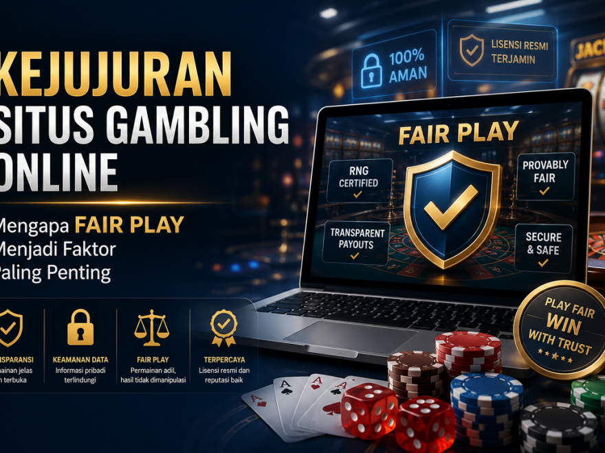 Kejujuran Situs Gambling Online: Mengapa Fair Play Menjadi Faktor Paling Penting